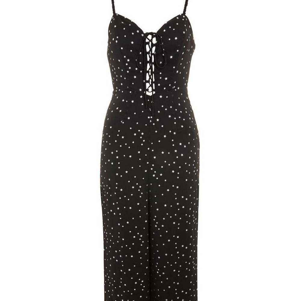 Topshop star jumpsuit